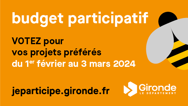 Budget participatif du Département de la Gironde 