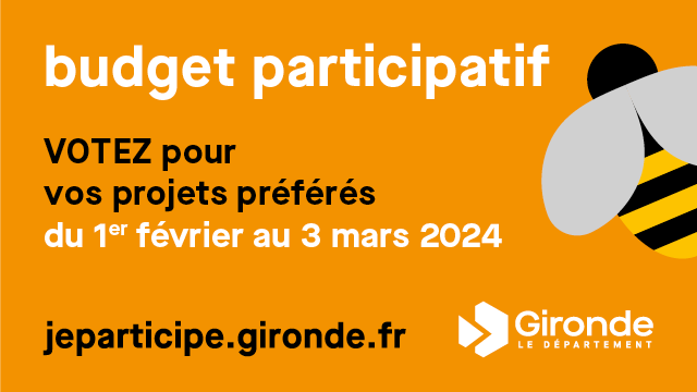 Image média: Budget participatif du Département de la Gironde 